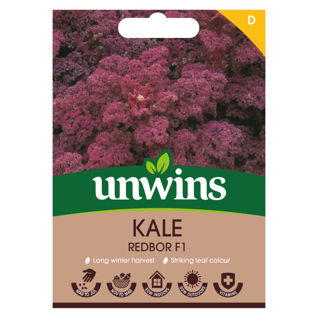 Unwins Kale Redbor Seeds 5051618006903 2